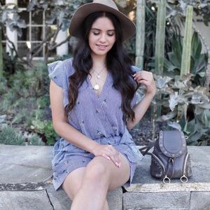 Bishop + Young Majorca Stripe Wrap Top